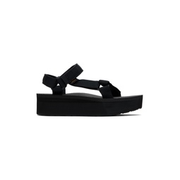 Black Flatform Universal Sandals 241232F124010