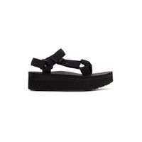 Black Flatform Universal Sandals 222232F124024