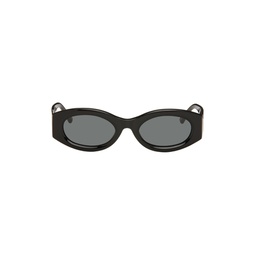 Black Linda Farrow Edition Berta Sunglasses 241528F005019