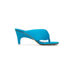 Blue Rem Heeled Sandals 232528F125012