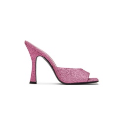 Pink Anais Heeled Sandals 222528F125006