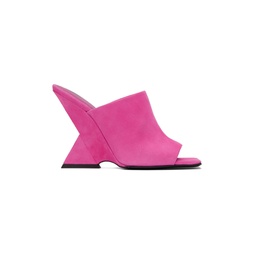Pink Cheope Heeled Sandals 231528F125030