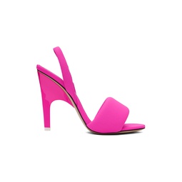 Pink Rem Heeled Sandals 232528F122004