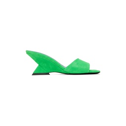 Green Cheope Mules 231528F125024
