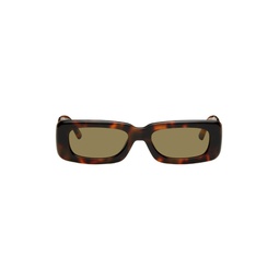 Tortoiseshell Linda Farrow Edition Mini Marfa Sunglasses 221528F005013