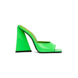 Green Devon Heeled Sandals 222528F125001