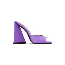 Purple Devon Heeled Sandals 222528F125002