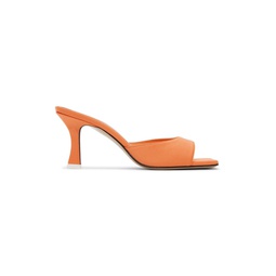 Orange Anais Heeled Sandals 222528F125007