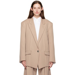 Beige Glen Blazer 241528F057001