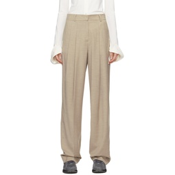 Taupe Gelso Trousers 241115F087013