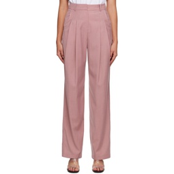 Pink Gelso Trousers 232115F087007