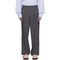 Gray Beo Trousers 232115M191029