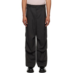 Gray Flint Cargo Pants 232115M188001