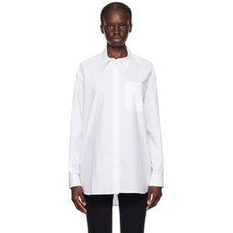 White Eleni Shirt 232359F109009