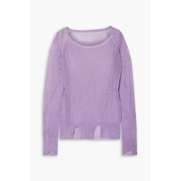 Giro metallic knitted sweater