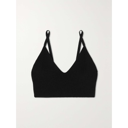 THE ROW Elisa ribbed stretch-jersey bralette