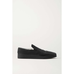 THE ROW Marie H canvas slip-on sneakers