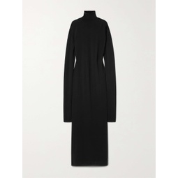 THE ROW Alicia wool turtleneck gown
