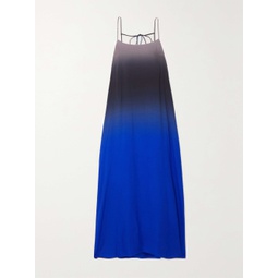 THE ROW Kula ombre voile maxi dress