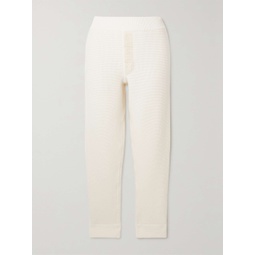 THE ROW Ginzena cotton-blend tapered track pants