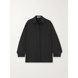 THE ROW Sisella oversized silk and wool-blend shirt