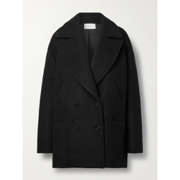 THE ROW Atis oversized double-breasted wool and cashmere-blend felt coat
