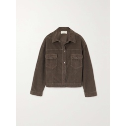 THE ROW Ness cotton-blend corduroy jacket