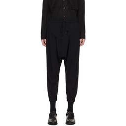 Black Four Pocket Trousers 241949M190004