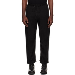 Black Wide Trousers 241949M191000