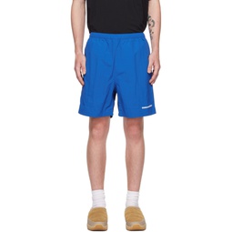 Blue Jogging Shorts 231631M193003