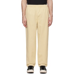 Yellow Easy Trousers 241631M191021