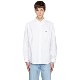 White Oxford Shirt 222631M192005
