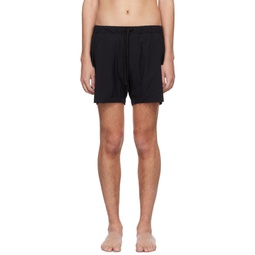 Black Pocket Swim Shorts 241974M208001