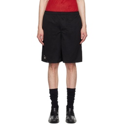 Black TC Shorts 241220M193004