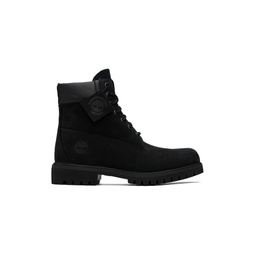Black Premium 6 Inch Waterproof Boots 241210M255012