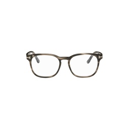 Gray Square Glasses 232076M133008