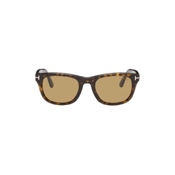 Brown Kendel Sunglasses 241076M134020