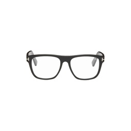 Black Square Glasses 241076M133042
