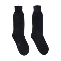 Black Cashmere Socks 222076M220006
