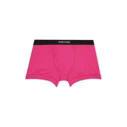 Pink Classic Fit Boxer Briefs 241076M216029