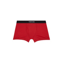 Red Classic Fit Boxer Briefs 241076M216015