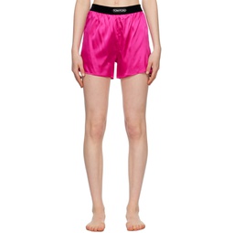 Pink Boxer Shorts 232076F072005