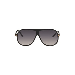 Black Spencer Sunglasses 232076F005020