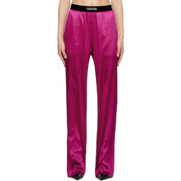Pink Pyjama Lounge Pants 231076F086000