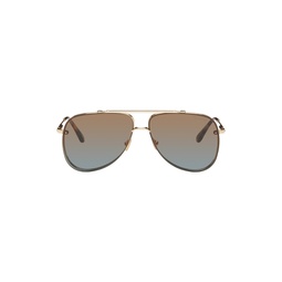 Gold Leon Sunglasses 241076M134013