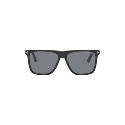 Black Fletcher Sunglasses 241076M134028
