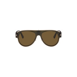 Brown Lyle 02 Sunglasses 241076M134019