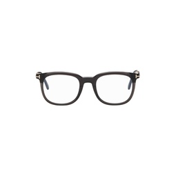 Black Square Glasses 241076M133031
