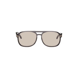 Gray Rosco Sunglasses 241076M134024