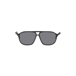 Black Bruce Sunglasses 241076M134033